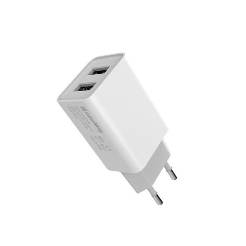 МЗП Colorway 2USB AUTO ID 2.1A (10W) White