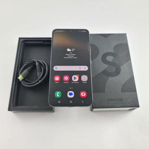 Смартфон Samsung Galaxy S22 256 GB Phantom Black USED **