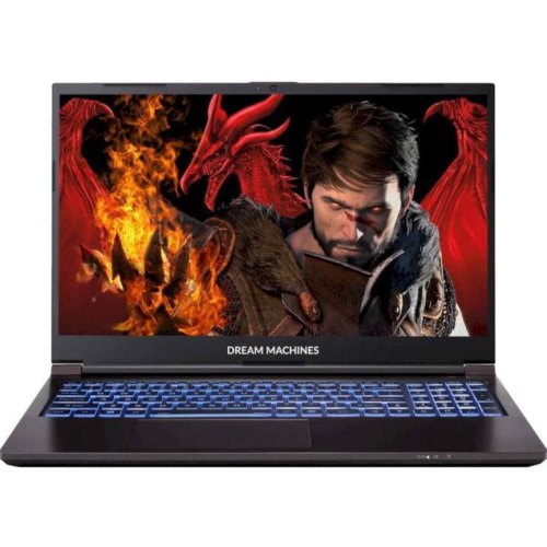 Ноутбук Dream Machines RG2050-15 15.6 FHD IPS/Intel i7-13620H/32GB/SSD 1TB/GeForce RTX2050, 4Gb/DOS/чорний (RG2050-15UA26)