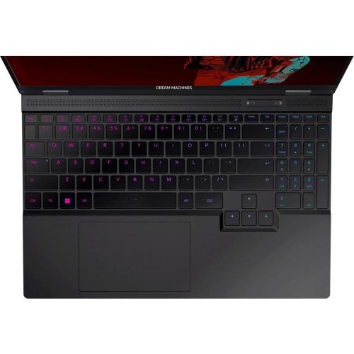 Ноутбук Dream Machines RG4060-15 15.3 WQXGA IPS/Intel i7-14650HX/16GB/SSD 1TB/GeForce RTX4060, 8Gb/DOS/чорний (RG4060-15UA47)