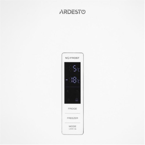 Холодильник ARDESTO DNF-H323W184, з нижньою морозильною камерою, холодильник 218л, морозильна камера 97л, 2 дверей, А+, NF, зона свіжості, білий