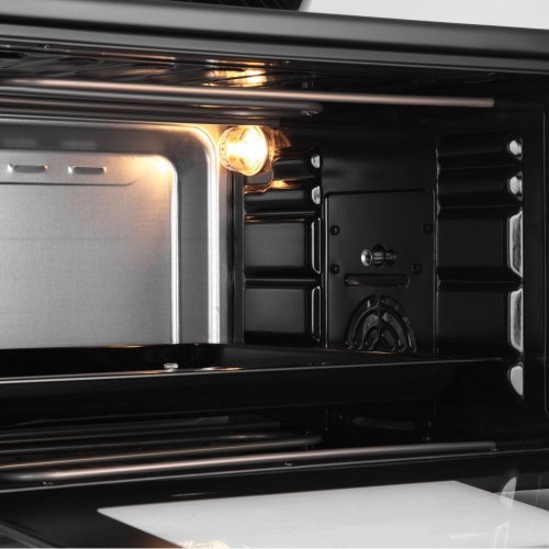 Піч електрична ARDESTO, 48л, 1600Вт, механічне керування, конвенція, рожен, чорна (MEO-F48RCB)