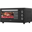 Піч електрична ARDESTO, 48л, 1600Вт, механічне керування, конвенція, рожен, чорна (MEO-F48RCB)