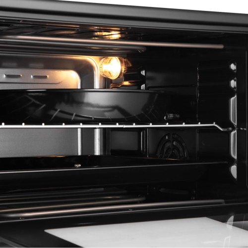 Піч електрична ARDESTO, 48л, 1600Вт, механічне керування, конвенція, рожен, чорна (MEO-F48RCB)