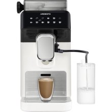 Кавомашина Ardesto FCM-FA900W, 2л, зерно, автоматичний капучинатор, дисплей, 9 авторецептів, біло-чорна