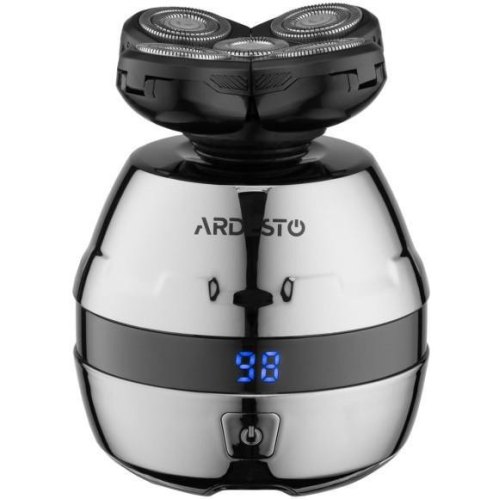 Бритва електрична для голови та тіла Ardesto SHR-5WPR, роторна, 5 головок для бриття, Li-Ion, сухий+вологий, бронзовий