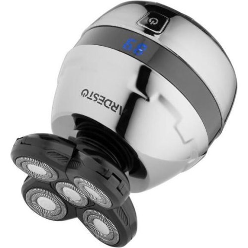 Бритва електрична для голови та тіла Ardesto SHR-5WPR, роторна, 5 головок для бриття, Li-Ion, сухий+вологий, бронзовий