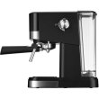 Кавоварка ріжкова Ardesto YCM-E1700, 1.5л, мелена, ручний капучинатор, сенсорне керування, чорно-срібляста