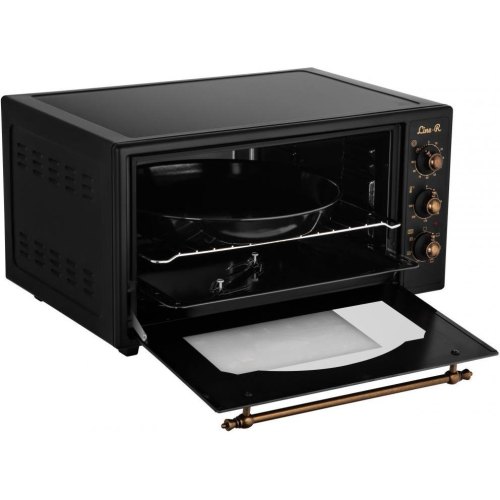 Піч електрична ARDESTO Line-R, 48л, 1600Вт, механічне керування, конвенція, чорна (MEO-F48BLR)