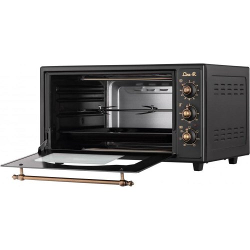Піч електрична ARDESTO Line-R, 48л, 1600Вт, механічне керування, конвенція, чорна (MEO-F48BLR)