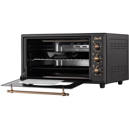 Піч електрична ARDESTO Line-R, 48л, 1600Вт, механічне керування, конвенція, чорна (MEO-F48BLR)