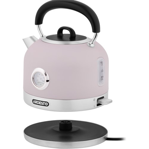 Електрочайник Ardesto EKL-F500L, 1.7л, метал, матовий, Otter, ліловий