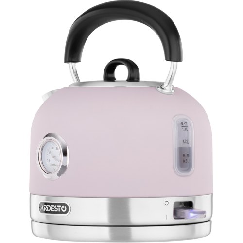 Електрочайник Ardesto EKL-F500L, 1.7л, метал, матовий, Otter, ліловий