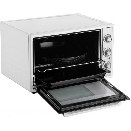 Піч електрична ARDESTO, 60л, 2000Вт, механічне керування, подвійне скло, біла (MEO-F60W)