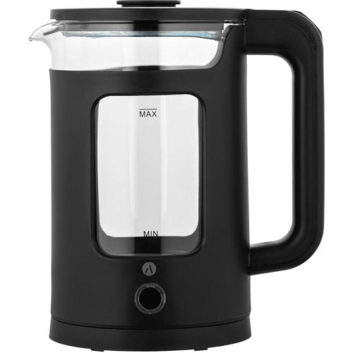 Електрочайник Ardesto, 1.5л, скло/пластик, чорний (EKL-T31GB)