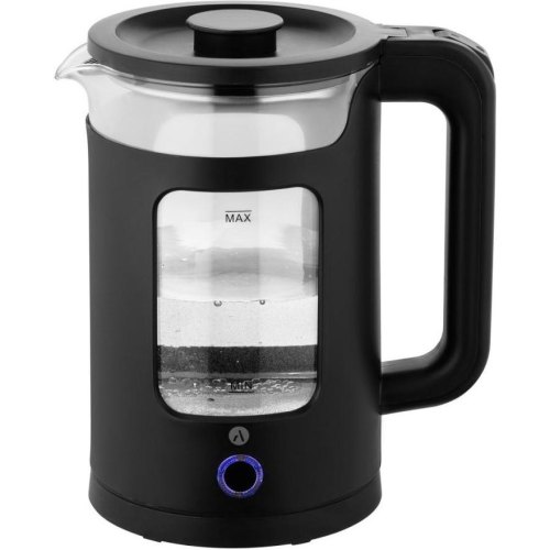 Електрочайник Ardesto, 1.5л, скло/пластик, чорний (EKL-T31GB)