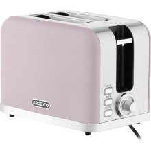 Тостер Ardesto T-F500L, 800Вт, метал, 2 слоти, ліловий/сріблястий