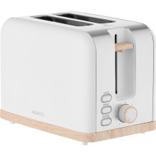 Тостер Ardesto T-F420WWD, 800Вт, метал, 2 слоти, білий