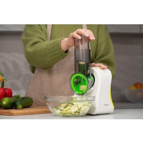 Мультирізка Ardesto CHK-G200W, 200Вт, 4 насадки, пластиковий корпус, біла