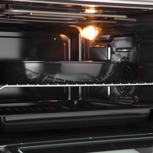 Піч електрична ARDESTO Elegance, 60л, 2000Вт, конвенція, подвійне скло, рожен, сіра (MEO-F60RCEL)