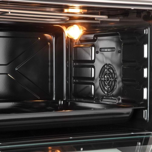 Піч електрична ARDESTO, 60л, 2000Вт, механічне керування, конвекція, подвійне скло, сіра (MEO-F60CDG)