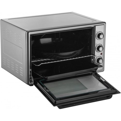 Піч електрична ARDESTO, 60л, 2000Вт, механічне керування, конвекція, подвійне скло, сіра (MEO-F60CDG)