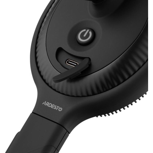 Щітка-масажер електрична ARDESTO EMB-1B, для обличчя та тіла, акумулятор, USB Type-C , 4 режими, чорна