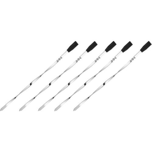 Електрошашличниця Ardesto VEG-HY1000, 900Вт, 5 шампурів, обертання 360 градусів, U-подібні нагрівачі, алюмінієвий кожух