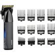 Машинка для стрижки Babyliss Super-X Metal Series, акумулятор, 12 насадок, сталь з графітовим покриттям, чорно-срібляста (E991E)