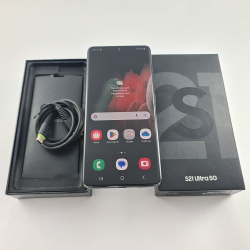 Смартфон Samsung Galaxy S21 Ultra (G998B) 512Gb Phantom Black (SM-G998BZKHSEK) USED **