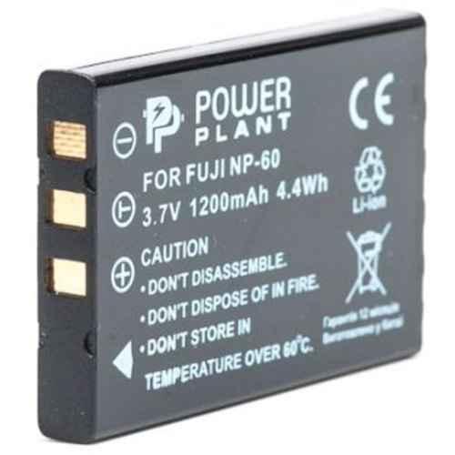 Акумулятор PowerPlant для Fuji NP-60/SB-L1037/SB-1137/D-Li12/NP-30/KLIC-5000/LI-20B, 1200mAh (DV00DV1047)