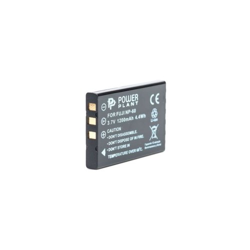 Акумулятор PowerPlant для Fuji NP-60/SB-L1037/SB-1137/D-Li12/NP-30/KLIC-5000/LI-20B, 1200mAh (DV00DV1047)