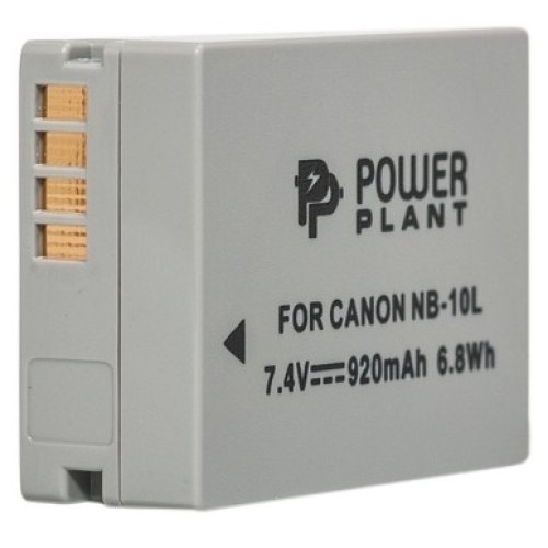 Акумулятор PowerPlant для Canon NB-10L, 920mAh (DV00DV1302)