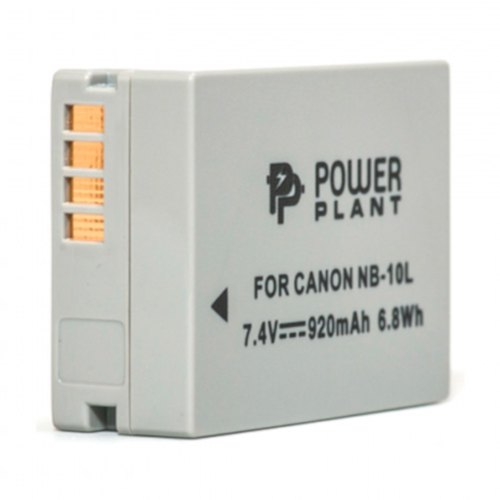 Акумулятор PowerPlant для Canon NB-10L, 920mAh (DV00DV1302)