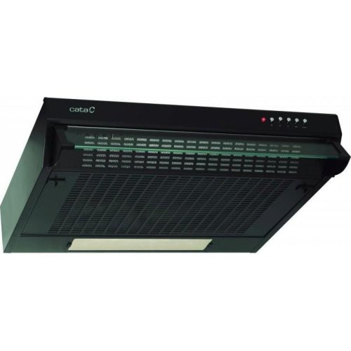Витяжка пласка Cata F 2060 bk, 60см, 350м.куб/год, чорна (02011408)