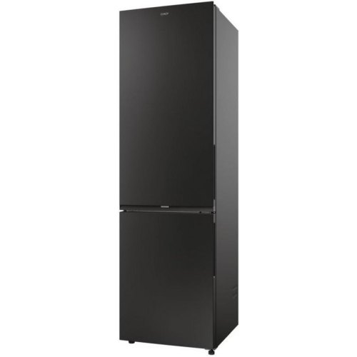 Холодильник Candy CNCQ2T620EB, з нижньою морозильною камерою, холодильник 289л, морозильна камера 120л, 2 дверей, А+, NF, нульова зона, чорний