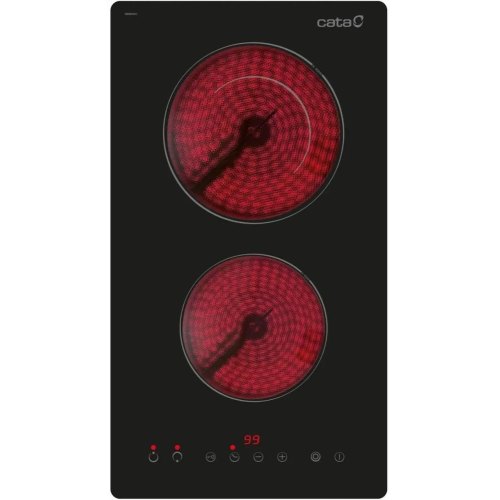 Варильна поверхня електрична Cata TD 3002 BK, склокерамічна, 30см, чорна (08060405)
