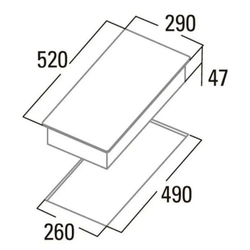 Варильна поверхня електрична Cata TD 3002 BK, склокерамічна, 30см, чорна (08060405)