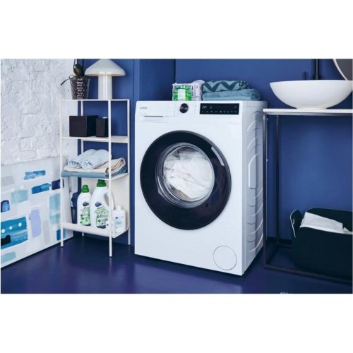 Пральна машина фронтальна Candy, 10кг, 1400 об/хв, A+++, 60см, дисплей, пара, інвертор, біла (BR410B8-S)