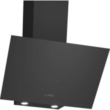 Витяжка похила Bosch DWK64PJ60T, 60см, 400 м.куб/год, чорна