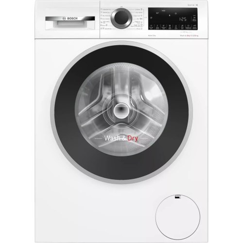 Прально-сушильна машина фронтальна Bosch WNA25401ME, 10.5(6)кг, 1400 об/хв, A, 60см, дисплей, інвертор, білий