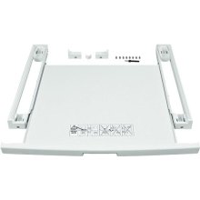 Комплект монтажний Bosch для з'єднання пральної машини з сушильною машиною, висувна полиця, білий (WTZ11400)