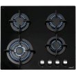 Варильна поверхня газова Cata CCI 6031 BK, на склі, 60см, чавун, чорна (08041501)