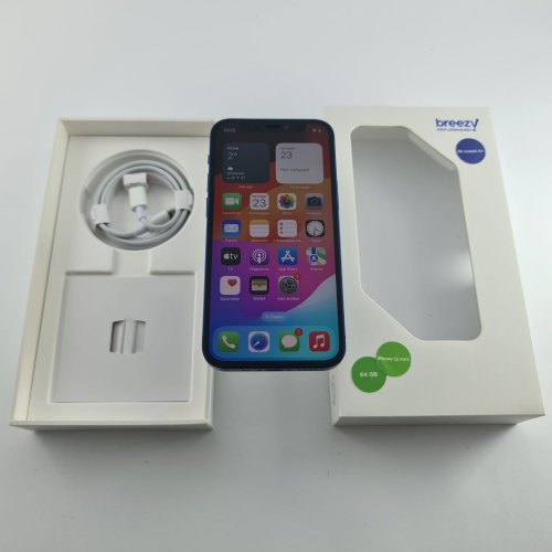 Смартфон iPhone 12 mini 64GB Blue, Model A2399 USED **