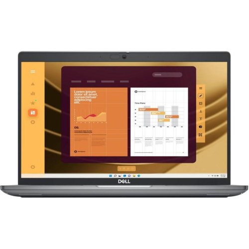 Ноутбук Dell Latitude 5450 14 FHD IPS AG, Intel U5 135U, 16GB, SSD 512GB, UMA, Lin, сірий (N098L545014UA_UBU)
