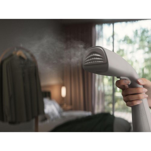 Відпарювач компактний Electrolux E7HS2-6UG, 1400Вт, 100мл, постійна пара 26гр, керамічна підошва, сірий