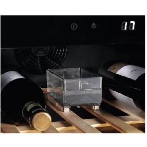 Холодильник вбудований для вина Electrolux EWUS020B5B, 6 полиць, 1 зона, для 20 пляшок, ST, чорний