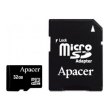 microSDHC карта 32Gb Apacer class4 з SD адаптером (AP32GMCSH4-R)