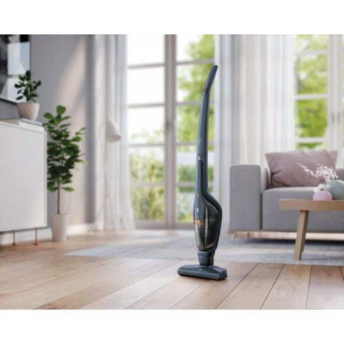 Пилосос бездротовий Electrolux EERC75DB, контейнер для пилу 0.5л, автономна робота до 35хв, 2в1, турбо-щітка, синій