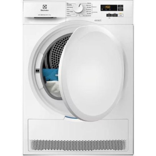 Сушильна машина Electrolux EW6D171YU, тепловий насос, 7кг, A++, 64см, дисплей, біла